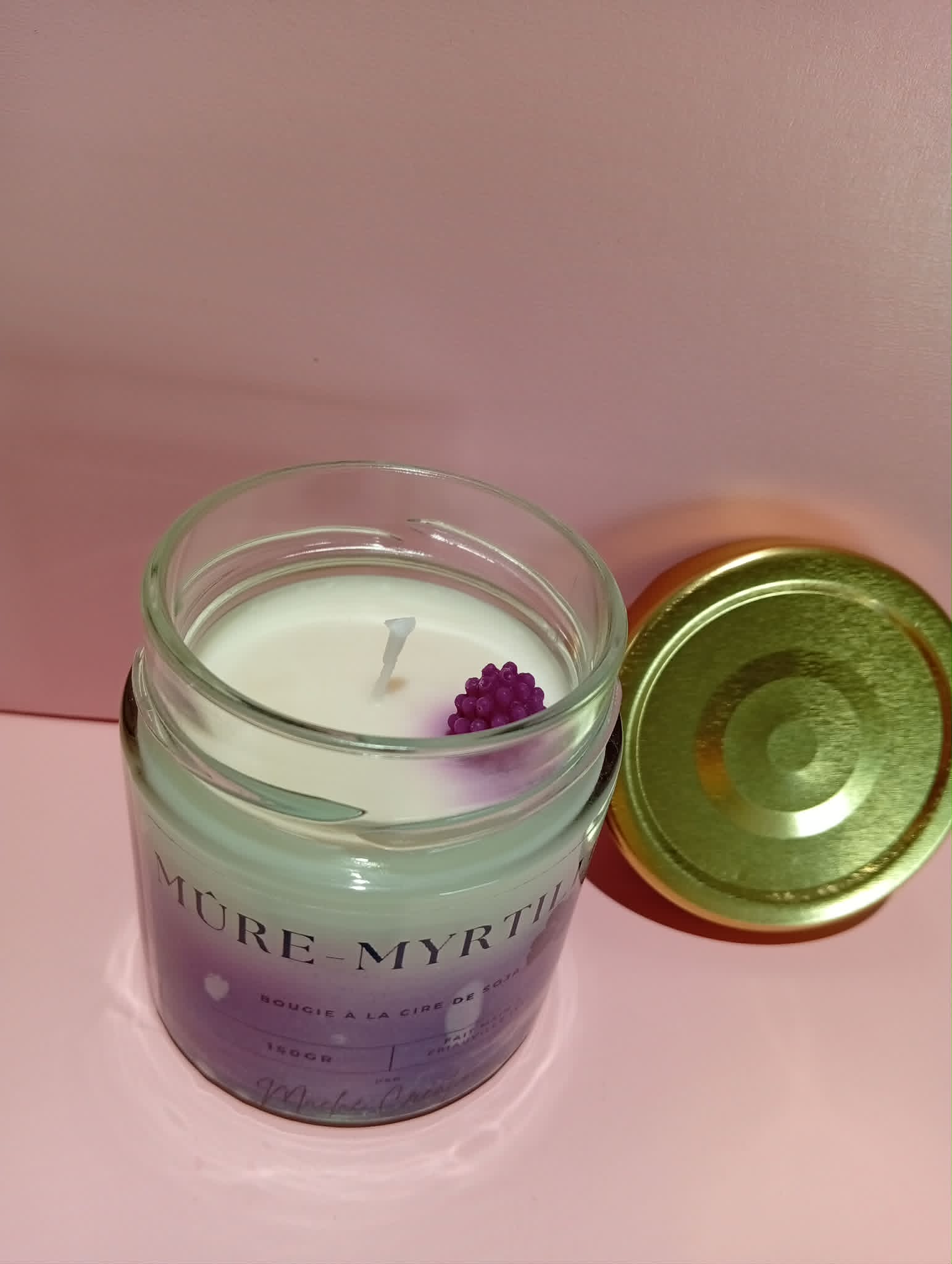 Bougie Mûre - Myrtille