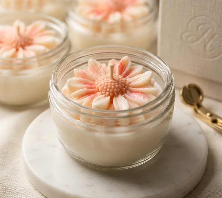 Bougie Fleur d'Abricotier